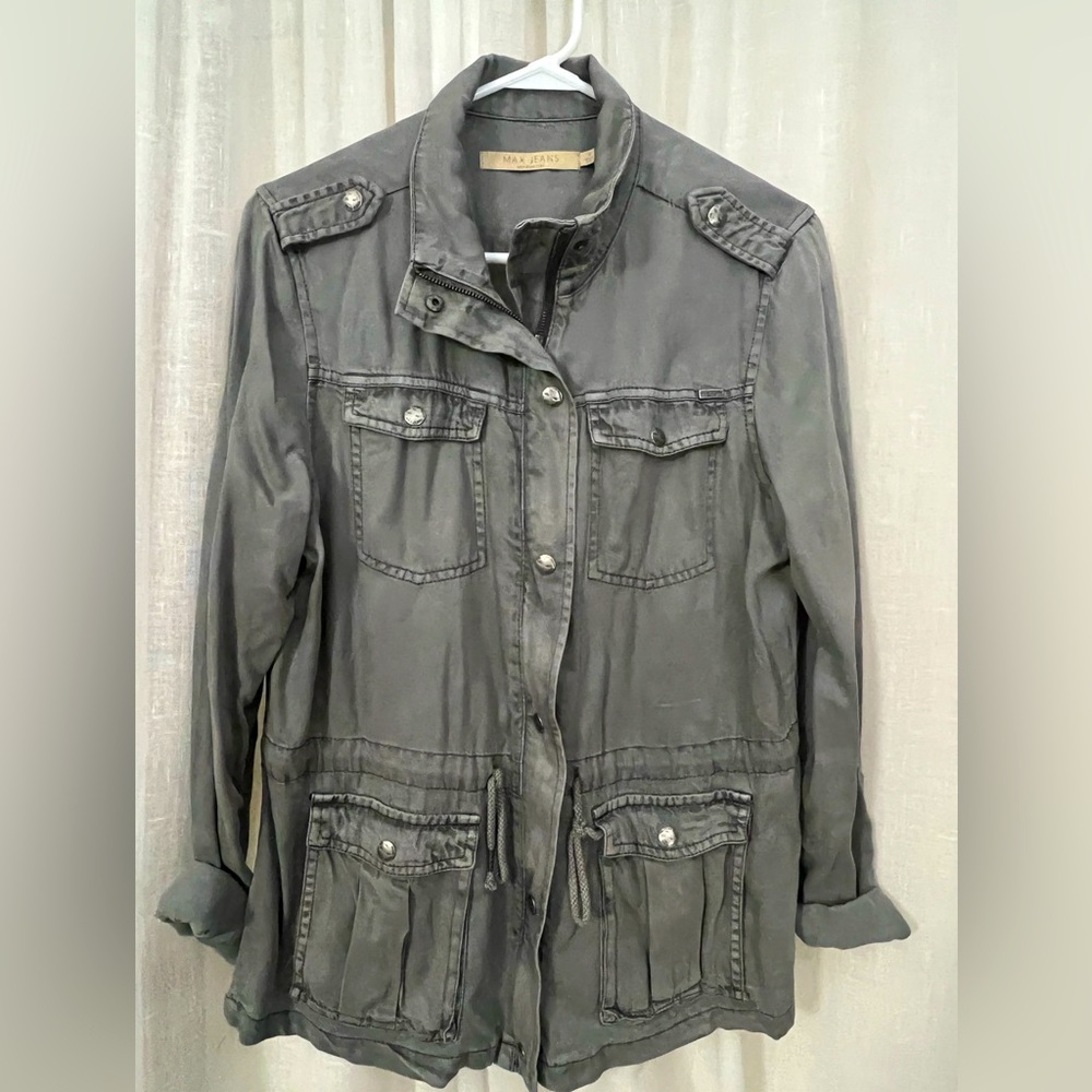 Max Jeans Medium grey lightweight jacket